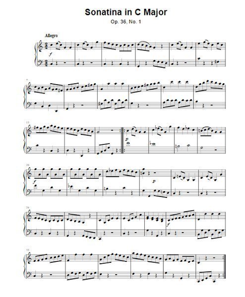 yuzdeyuzsanat 27 - Piyano İle Çalınabilecek En Kolay Şarkılar ve Notaları
